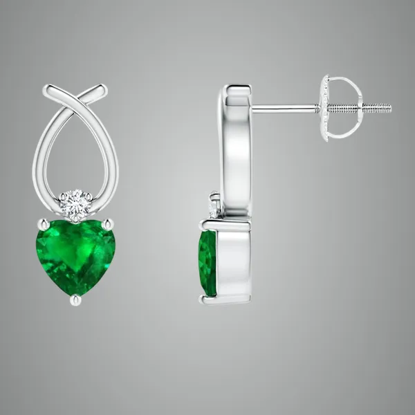 Green_Emerald_925_Sterling_Silver_Prong_Set_Ribbon_Earring