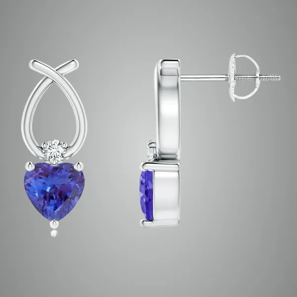 Blue_Tanzanite_925_Sterling_Silver_Prong_Set_Ribbon_Earring