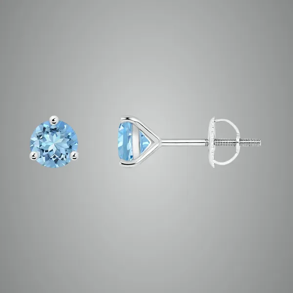 Blue_Aquamarine_925_Sterling_Silver_Martini_Set_Stud_Earring