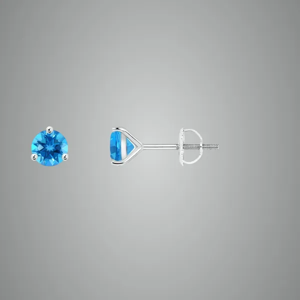 Blue_Topaz_925_Sterling_Silver_Martini_Set_Stud_Earring