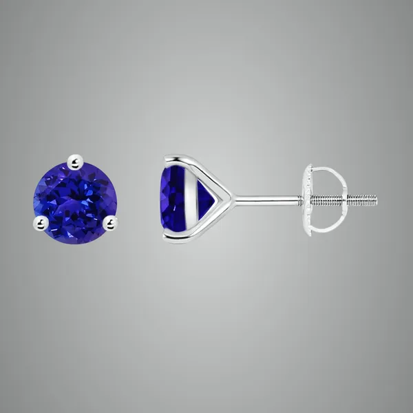 Blue_Tanzanite_925_Sterling_Silver_Martini_Set_Stud_Earring