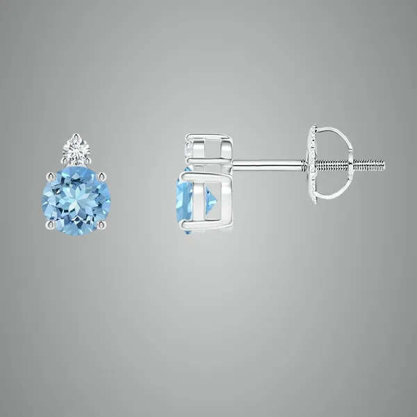 Blue_Aquamarine_925_Sterling_Silver_Basket_Set_Stud_Earring