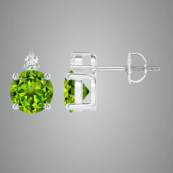 Green_Peridot_925_Sterling_Silver_Basket_Set_Stud_Earring