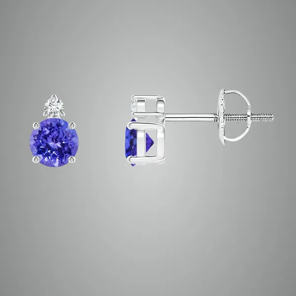 Blue_Tanzanite_925_Sterling_Silver_Basket_Set_Stud_Earring