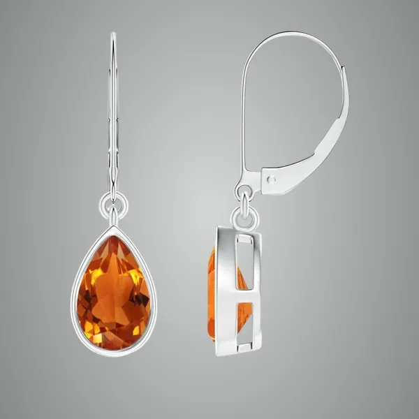 Yellow_Citrine_925_Sterling_Silver_Bezel_Set_Drop_Earring
