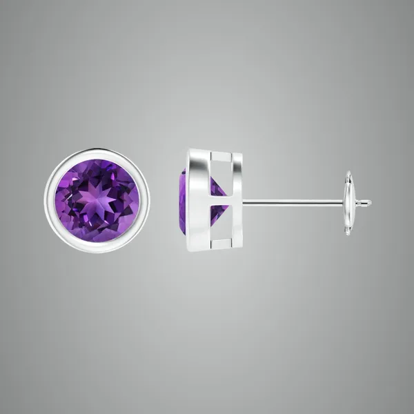 Purple_Amethyst_925_Sterling_Silver_Prong_Set_Stud_Earring