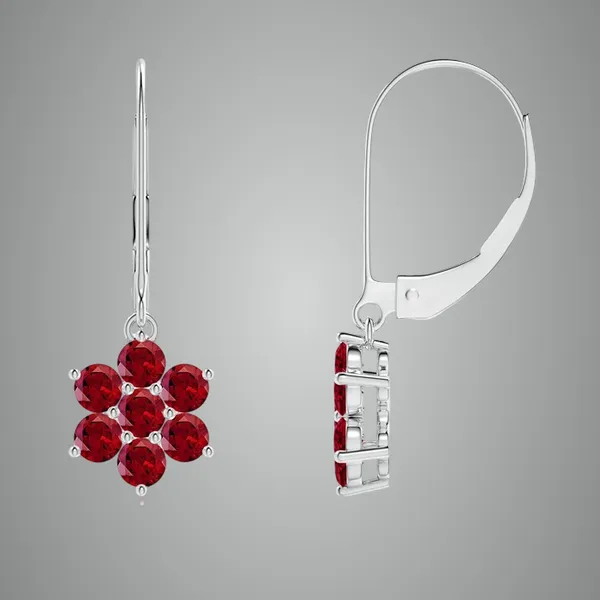Red_Garnet_925_Sterling_Silver_Cluster_Set_Floral_Earring