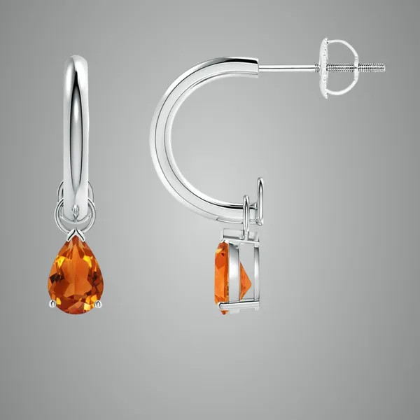 Yellow_Citrine_925_Sterling_Silver_Prong_Set_Drop_Earring