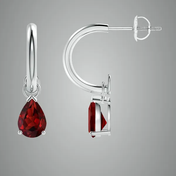 Red_Garnet_925_Sterling_Silver_Prong_Set_Drop_Earring