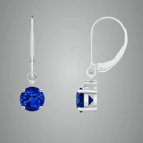 Blue_Sapphire_925_Sterling_Silver_Cluster_Set_Dangle_Earring