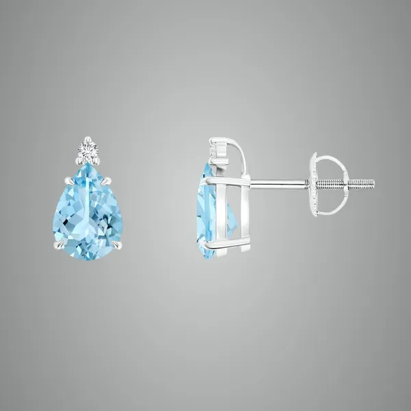 Blue_Aquamarine_925_Sterling_Silver_Claw_Set_Stud_Earring