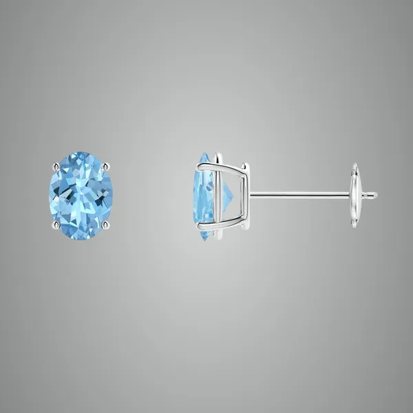 Blue_Aquamarine_925_Sterling_Silver_Prong_Set_Stud_Earring