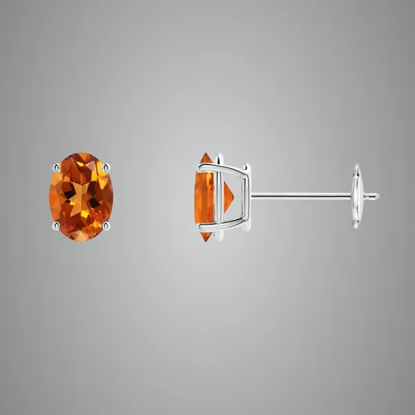 Yellow_Citrine_925_Sterling_Silver_Prong_Set_Stud_Earring