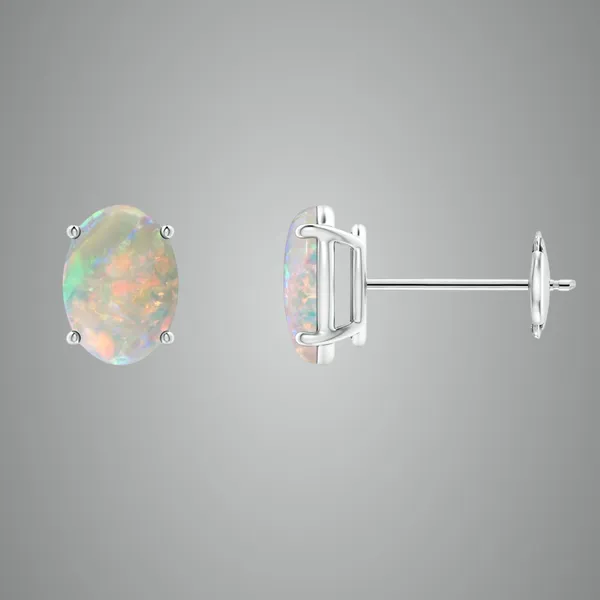 Multicolor_Ethiopian_Opal_925_Sterling_Silver_Prong_Set_Stud_Earring
