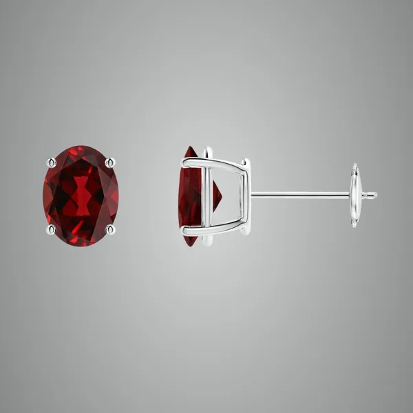 Red_Garnet_925_Sterling_Silver_Prong_Set_Stud_Earring