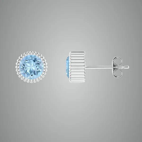 Blue_Aquamarine_925_Sterling_Silver_Bezel_Set_Beaded_Halo_Stud_Earring