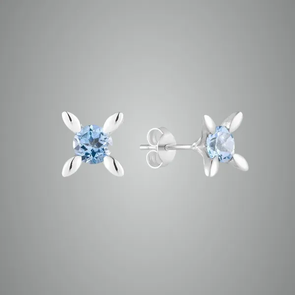Blue_Topaz_925_Sterling_Silver_Prong_Set_Stud_Earring