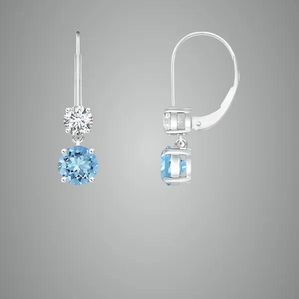 Blue_Aquamarine_925_Sterling_Silver_Cluster_Set_Dangle_Earring