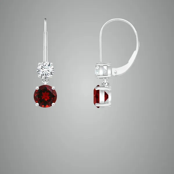Red_Garnet_925_Sterling_Silver_Cluster_Set_Dangle_Earring
