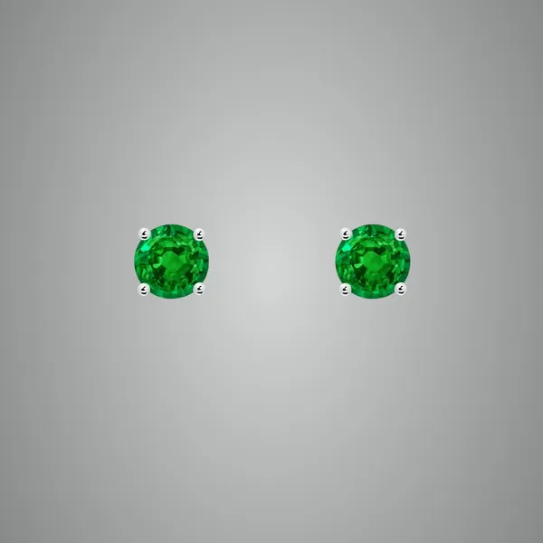 Green_Emerald_925_Sterling_Silver_Basket_Set_Stud_Earring