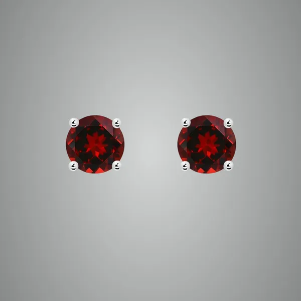 Red_Garnet_925_Sterling_Silver_Basket_Set_Stud_Earring