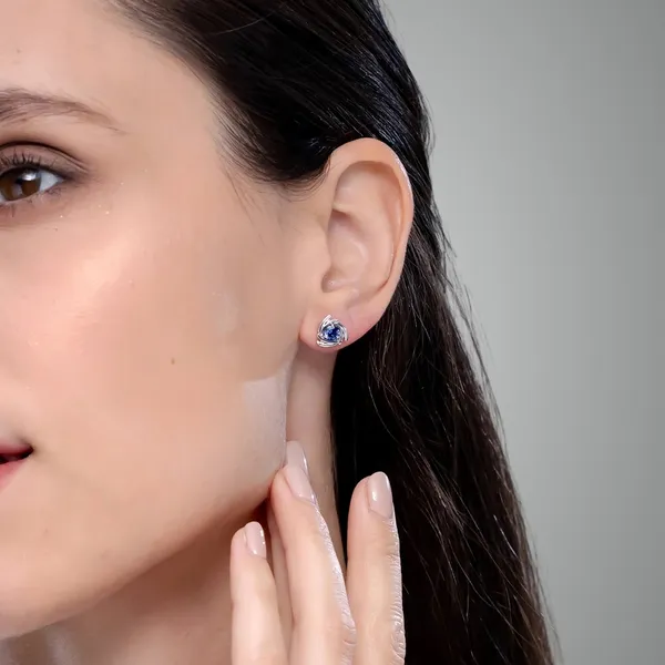 Blue_Sapphire_925_Sterling_Silver_Trillion_Wrap_Set_Stud_Earring