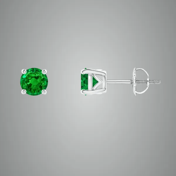 Green_Emerald_925_Sterling_Silver_Prong_Set_Stud_Earring