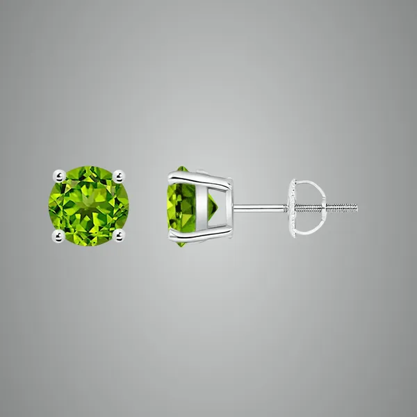 Green_Peridot_925_Sterling_Silver_Prong_Set_Stud_Earring