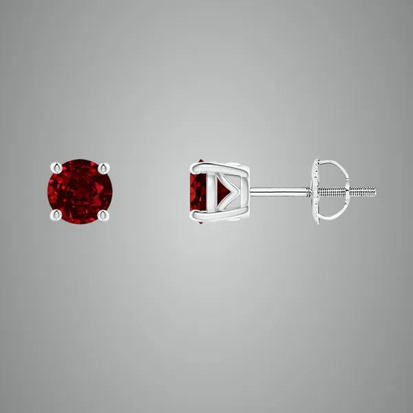 Red_Ruby_925_Sterling_Silver_Prong_Set_Stud_Earring
