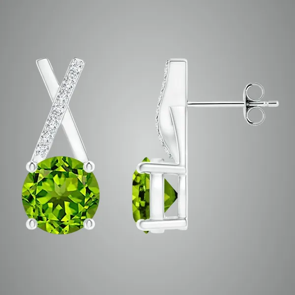 Green_Peridot_925_Sterling_Silver_Prong_Set_Stud_Earring