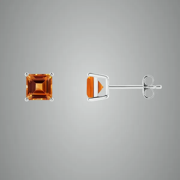 Yellow_Citrine_925_Sterling_Silver_Prong_Set_Stud_Earring