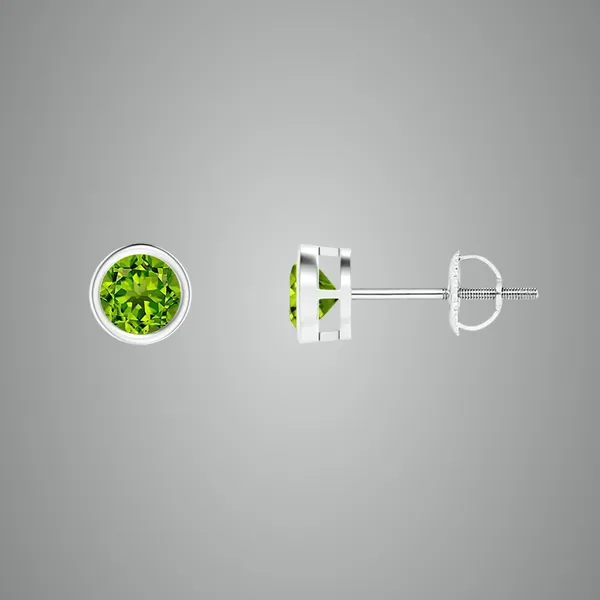 Green_Peridot_925_Sterling_Silver_Prong_Set_Stud_Earring