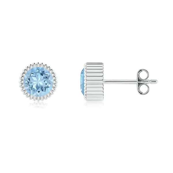 Blue_Aquamarine_925_Sterling_Silver_Bezel_Set_Beaded_Halo_Stud_Earring