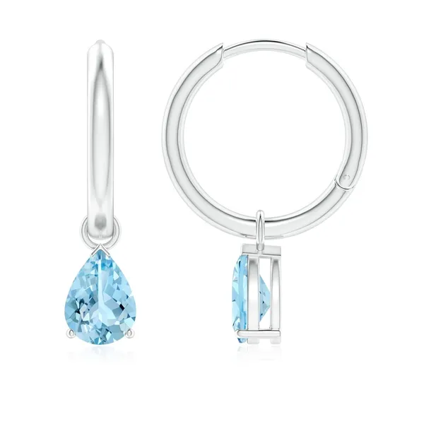 Blue_Aquamarine_925_Sterling_Silver_Cluster_Set_Hinged_Earring