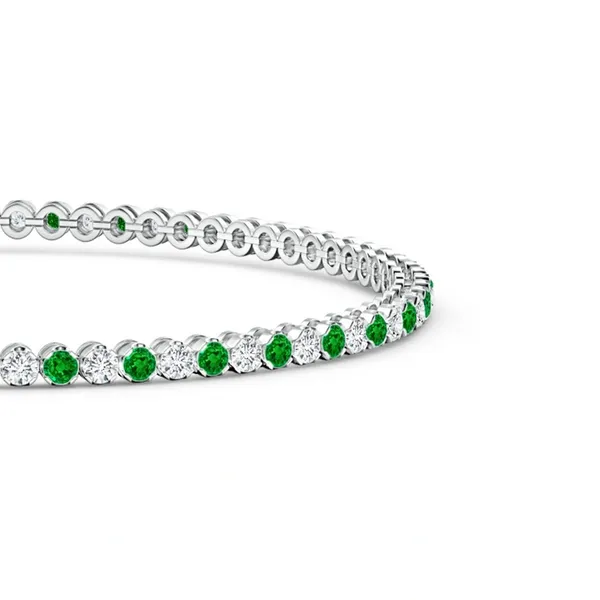 Green_Emerald_925_Sterling_Pure_Silver_Tennis_Bracelet