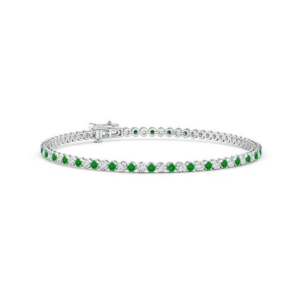 Green_Emerald_925_Sterling_Pure_Silver_Tennis_Bracelet
