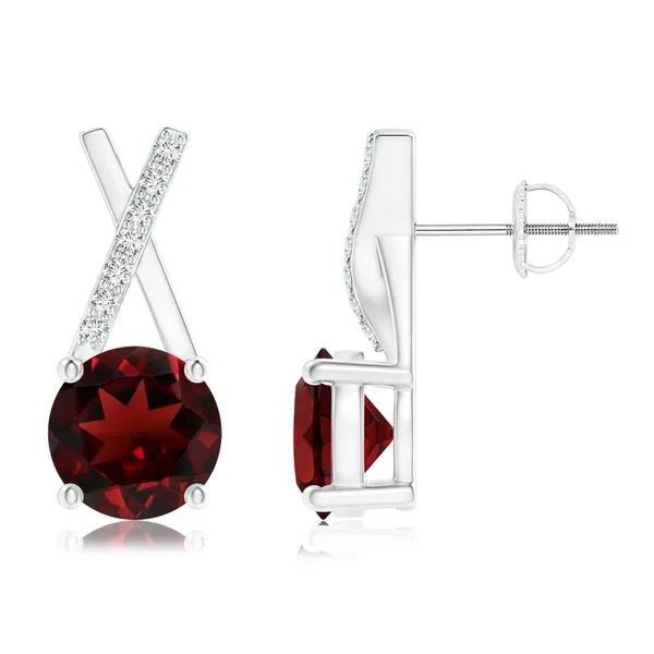 Red_Garnet_925_Sterling_Silver_Prong_Set_Stud_Earring
