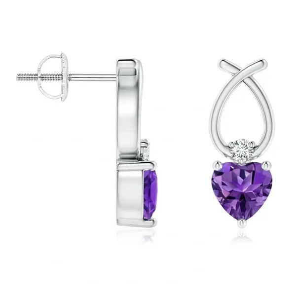 Purple_Amethyst_925_Sterling_Silver_Prong_Set_Ribbon_Earring