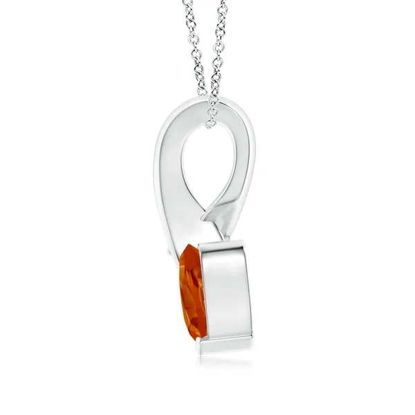 Yellow_Citrine_925_Pure_Sterling_Silver_Heart_Ribbon_Pendant