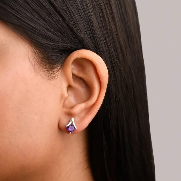 Purple_Amethyst_925_Sterling_Silver_Prong_Set_Stud_Earring