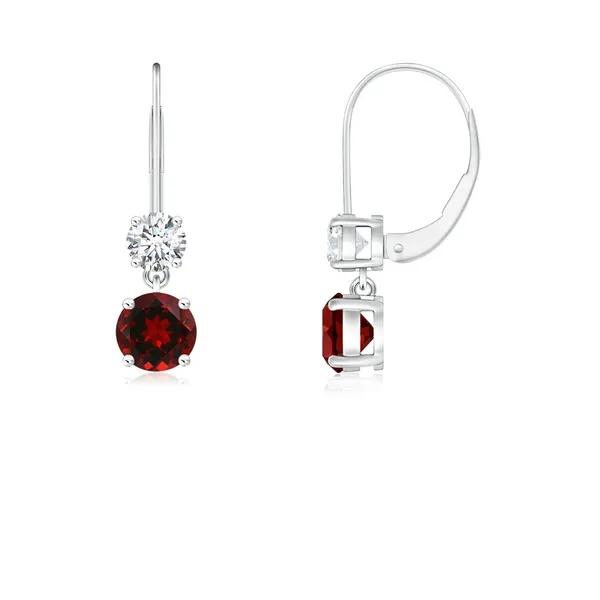 Red_Garnet_925_Sterling_Silver_Cluster_Set_Dangle_Earring