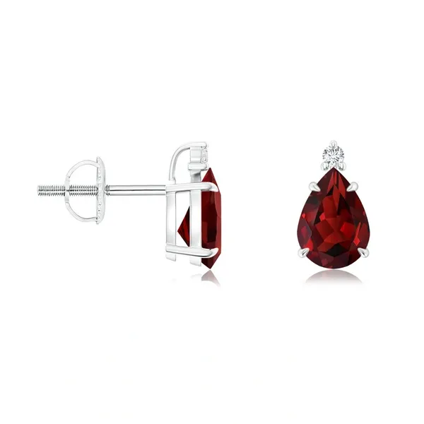 Red_Garnet_925_Sterling_Silver_Claw_Set_Stud_Earring