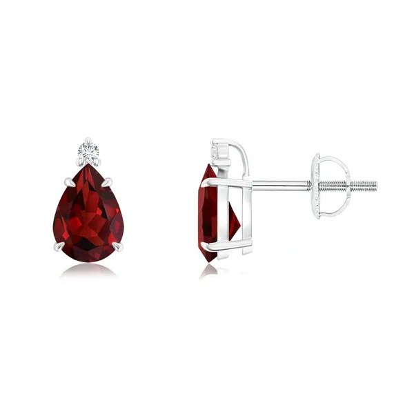 Red_Garnet_925_Sterling_Silver_Claw_Set_Stud_Earring
