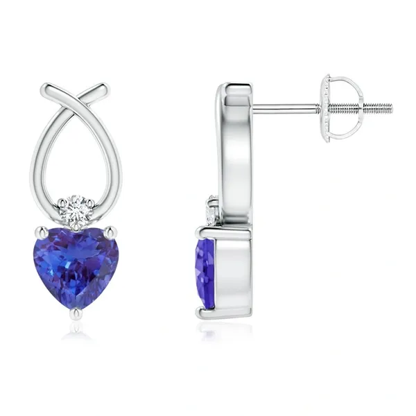 Blue_Tanzanite_925_Sterling_Silver_Prong_Set_Ribbon_Earring