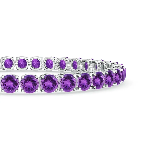 Purple_Amethyst_925_Sterling_Pure_Silver_Tennis_Bracelet