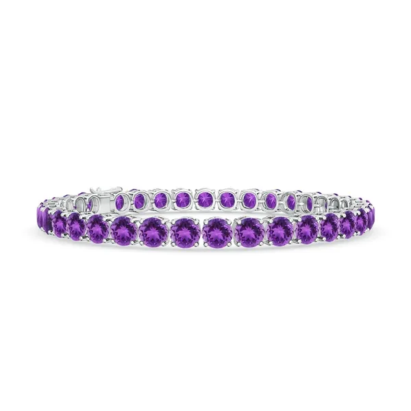 Purple_Amethyst_925_Sterling_Pure_Silver_Tennis_Bracelet