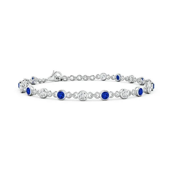 Blue_Sapphire_925_Sterling_Pure_Silver_Tennis_Bracelet