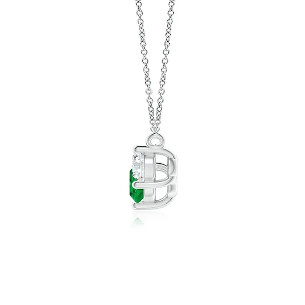 Green_Emerald_925_Pure_Silver_Trio_Necklace