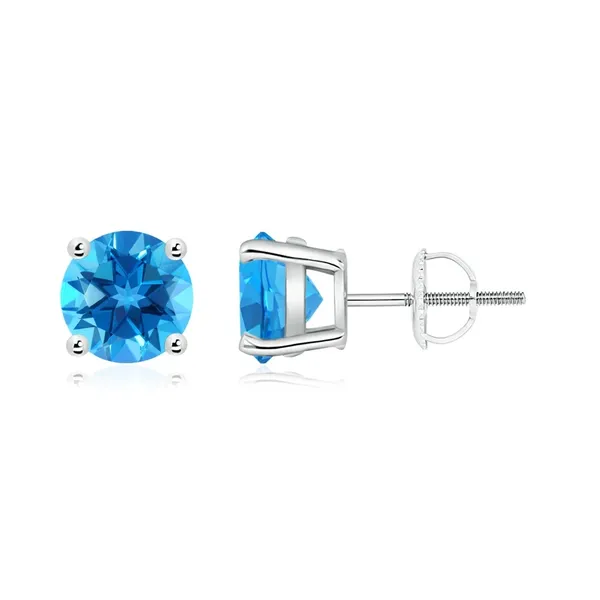 Blue_Topaz_925_Sterling_Silver_Prong_Set_Stud_Earring