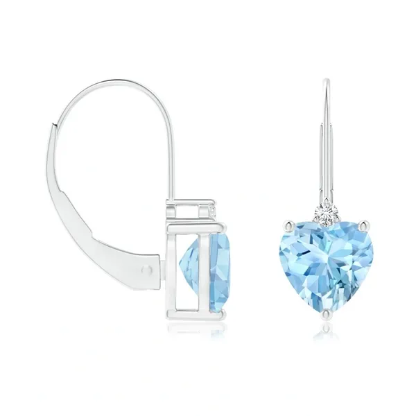 Blue_Aquamarine_925_Sterling_Silver_Prong_Set_Solitaire_Heart_Earring
